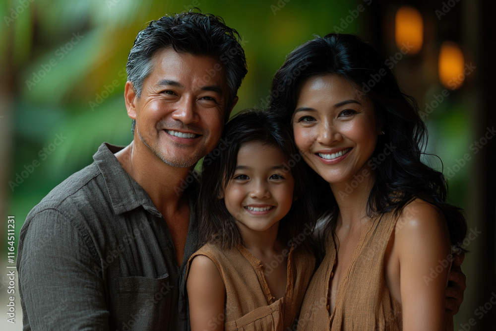Fototapeta premium Malaysian Family