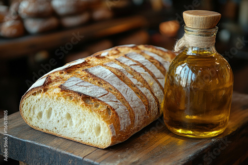 Olive Oil With Bread