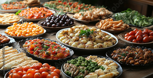 Prague Food, Served On A Table