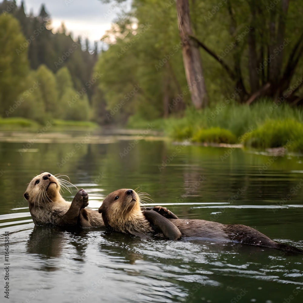 Fototapeta premium brown bear cub