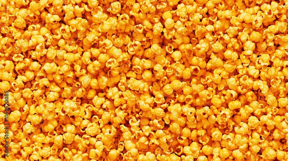 top view on orange popcorn texture background, for pattern overlay top view on orange popcorn texture background, for pattern overlay