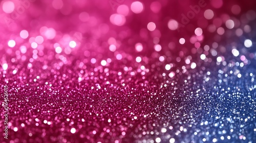 Abstract Pink And Blue Glitter Background