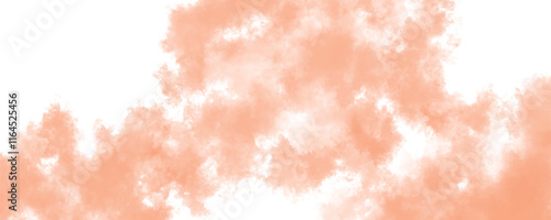 A Gentle Expression of Peach and White Tones Flowing Harmoniously Across the Canvas
