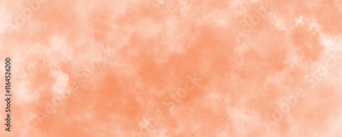 The Calming Presence of Warm Peach Shades Melding into a Subtle White Canvas
