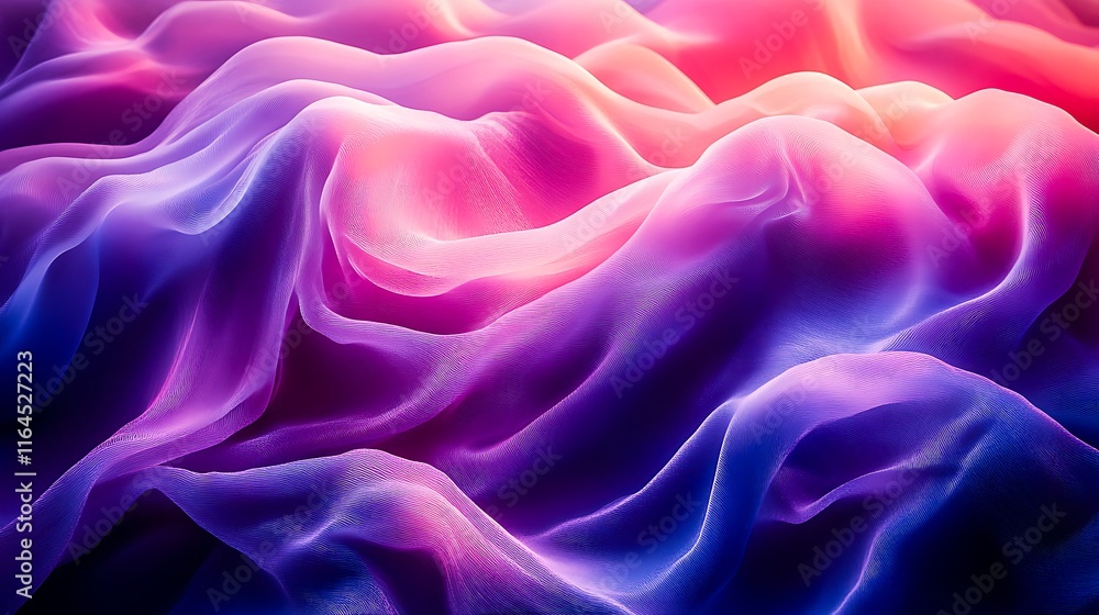 Fototapeta premium Vibrant fluid gradients with smooth color transitions and abstract designs for modern creative projects