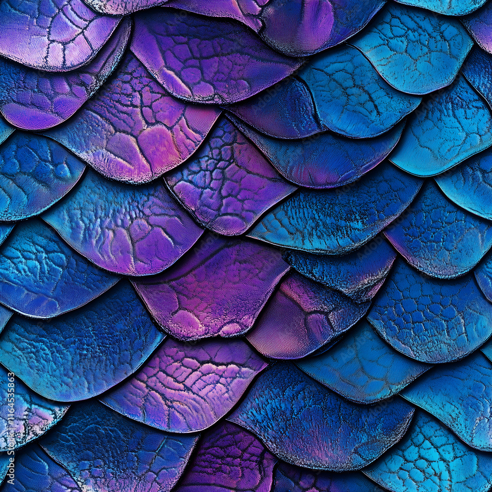 Obraz premium Delicate butterfly wing scales microscopic pattern Repeating Pattern Tile