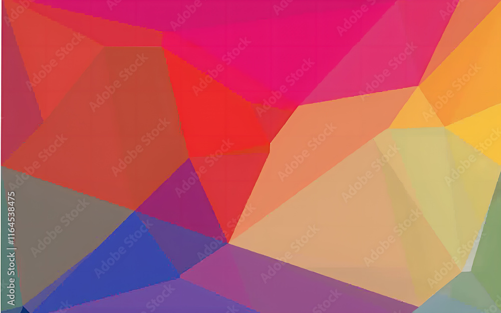Colorful Abstract Geometric Shapes Background Colorful Abstract Geometric Shapes Background