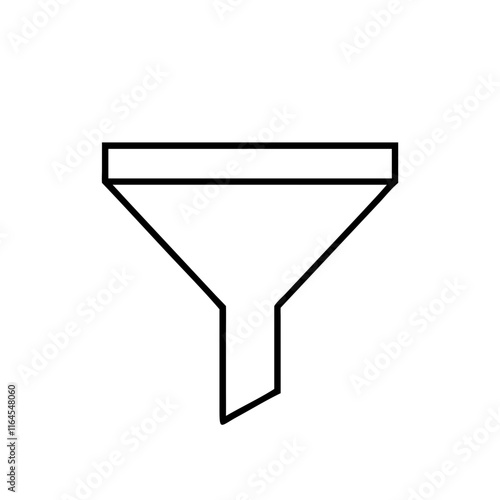 filter, data, icon, search, funnel, sort, refine, analyze, organize, information, screen, category, table, organize, query, database, options, selection, browse, criteria, streamline, content, managem