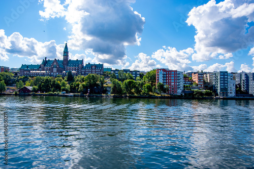Stockholm view from the boat. Sweden