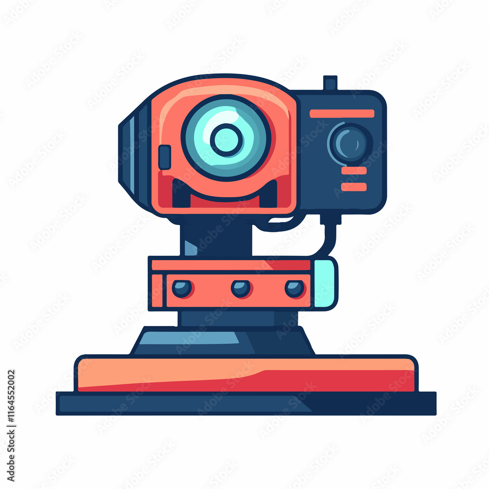 Fototapeta premium Flat Illustration of Technology Icon for Security System Concept