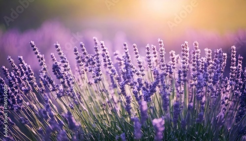 lavender flowers in the field photo