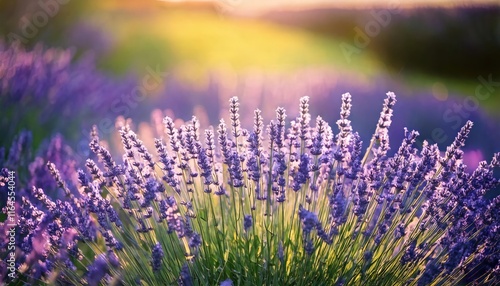 lavender flowers in the field photo