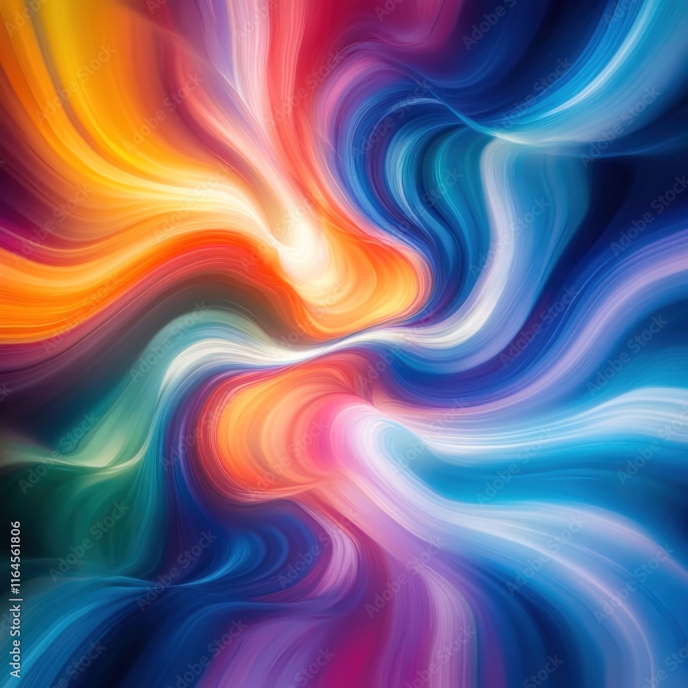 Abstract swirling vibrant colors, dynamic motion. Abstract swirling vibrant colors, dynamic motion.