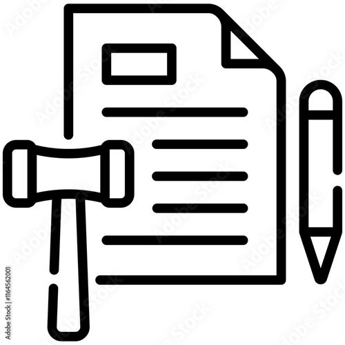 Legal Document Icon