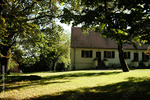 english polish country village house