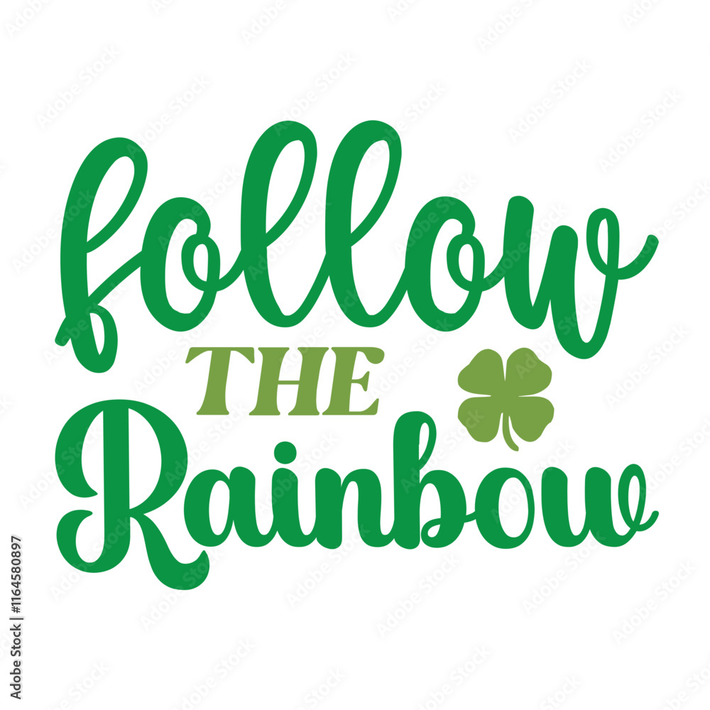 Fototapeta premium St. Patrick's Day Saying SVG Design