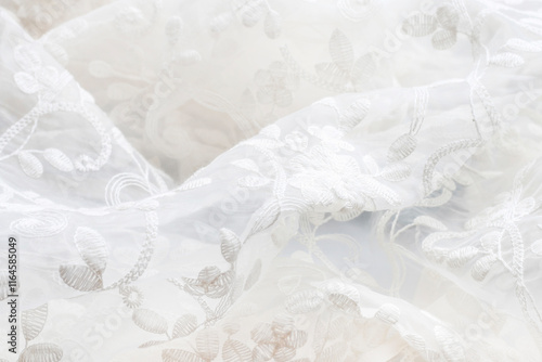 Obraz na płótnie Beautiful lace background. Wedding and romance theme. w salonie