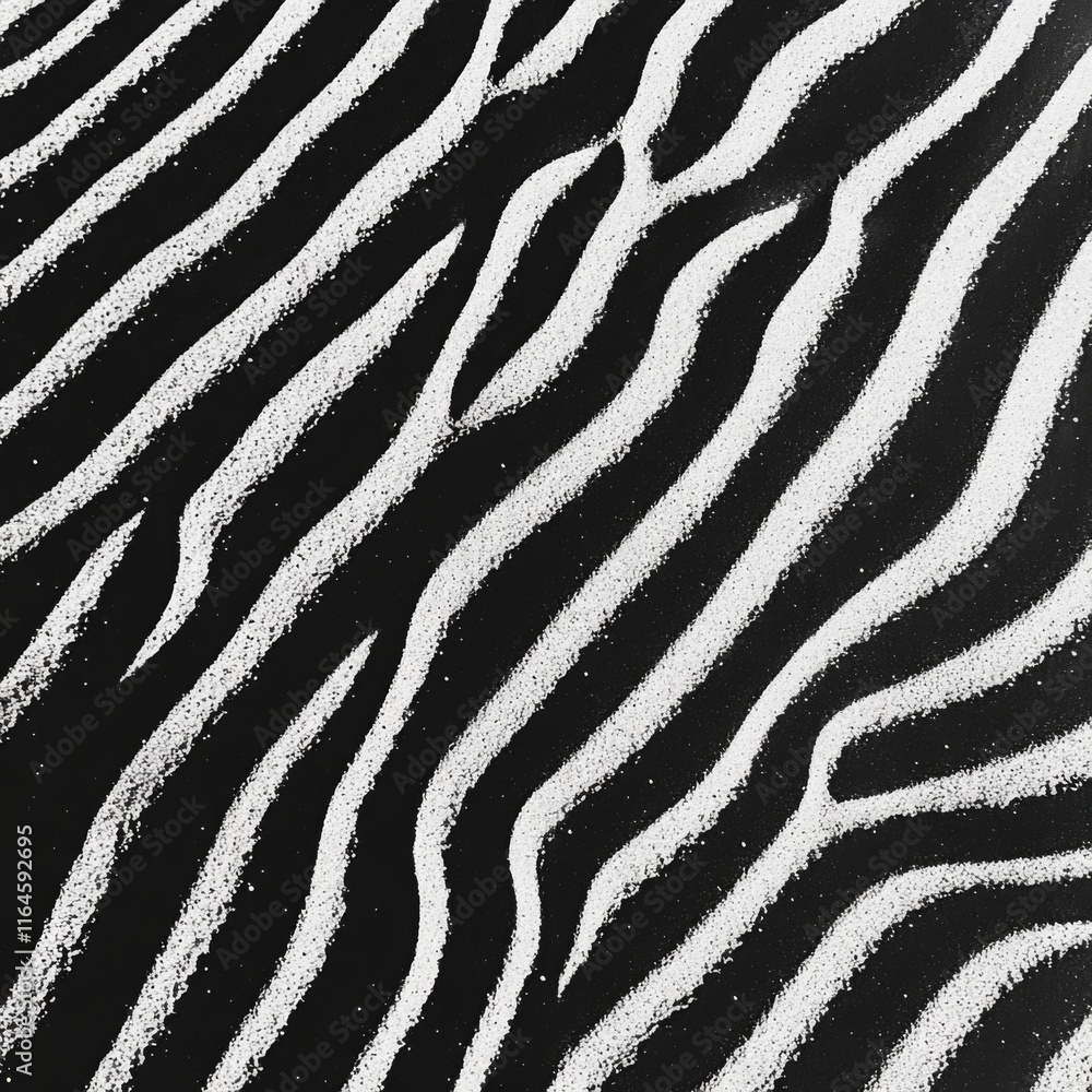 Abstract black and white sand dune texture. Abstract black and white sand dune texture.