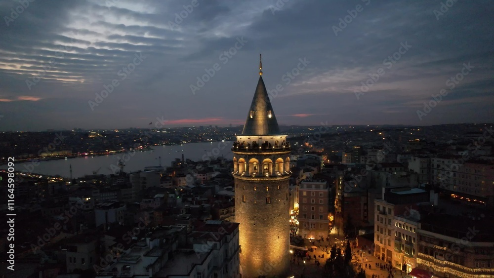 Obraz premium Galata Tower
