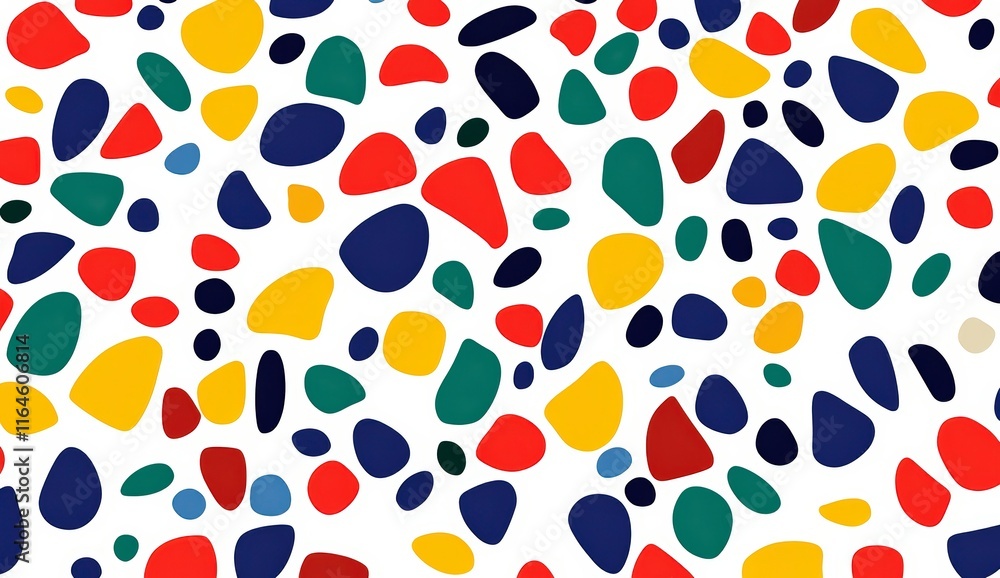 Abstract colorful confetti pattern on white background Abstract colorful confetti pattern on white background