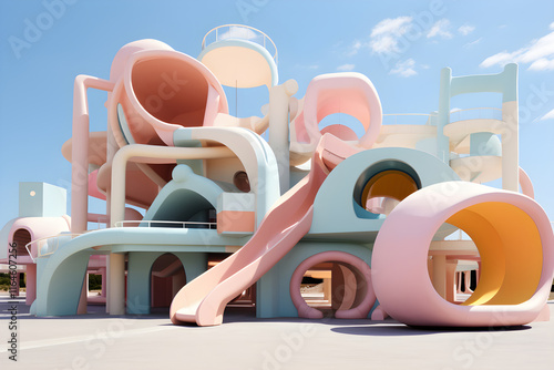 Revolutionizing Playgrounds: A Glimpse into the Future of Play through the Captivating Design of the FZ Playground photo