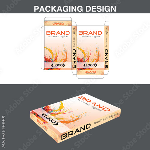 Colorfull luxury box design, Cororing packaging box 