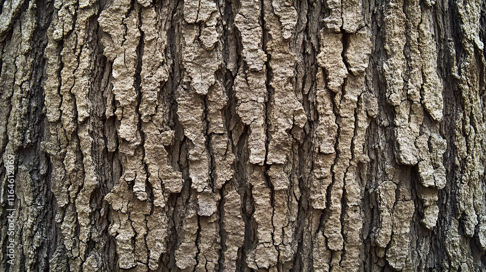 Close-up of Tree Bark with Natural Grooves Close-up of Tree Bark with Natural Grooves