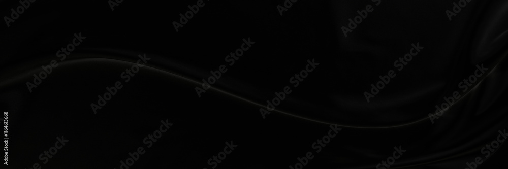 Black gray satin dark fabric texture luxurious shiny that is abstract silk cloth panorama background with patterns soft waves blur beautiful. Black gray satin dark fabric texture luxurious shiny that is abstract silk cloth panorama background with patterns soft waves blur beautiful.