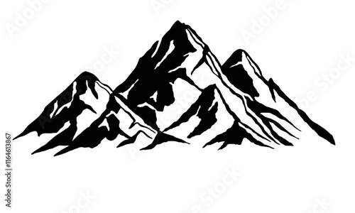 mountain vector