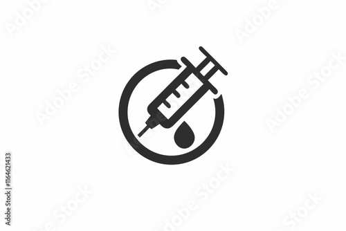 creative medical transfusion icon-concept