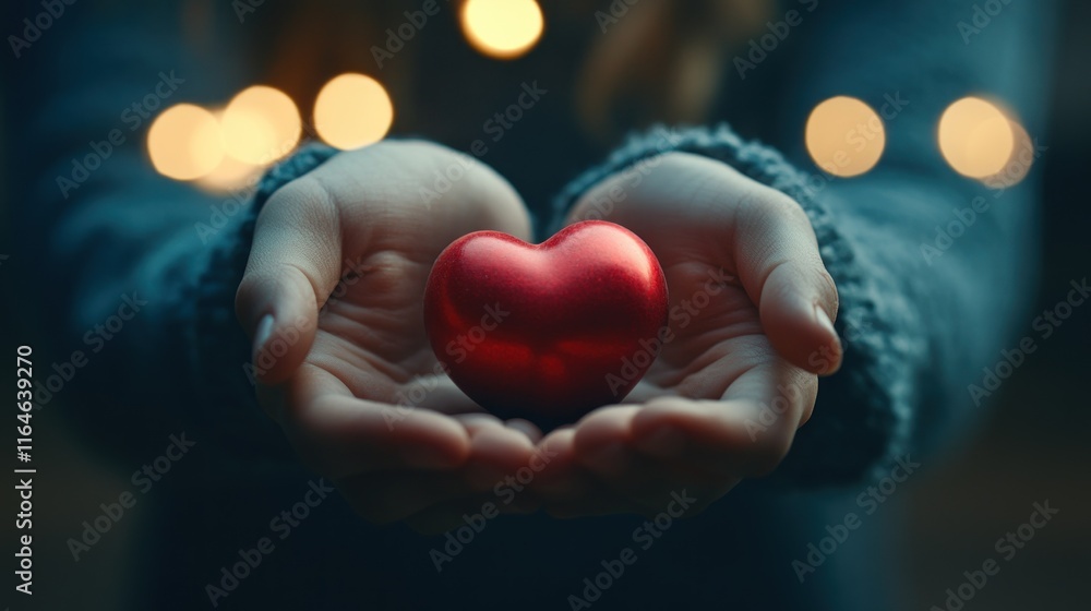 Offering a Heart: A Symbol of Love and Compassion Offering a Heart: A Symbol of Love and Compassion