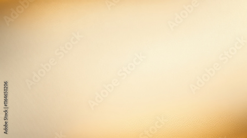 Light pale soft pastel gold golden champagne beige white abstract background. Color gradient ombre. Line stripe. Luxury premium rich. Matte shimmer.