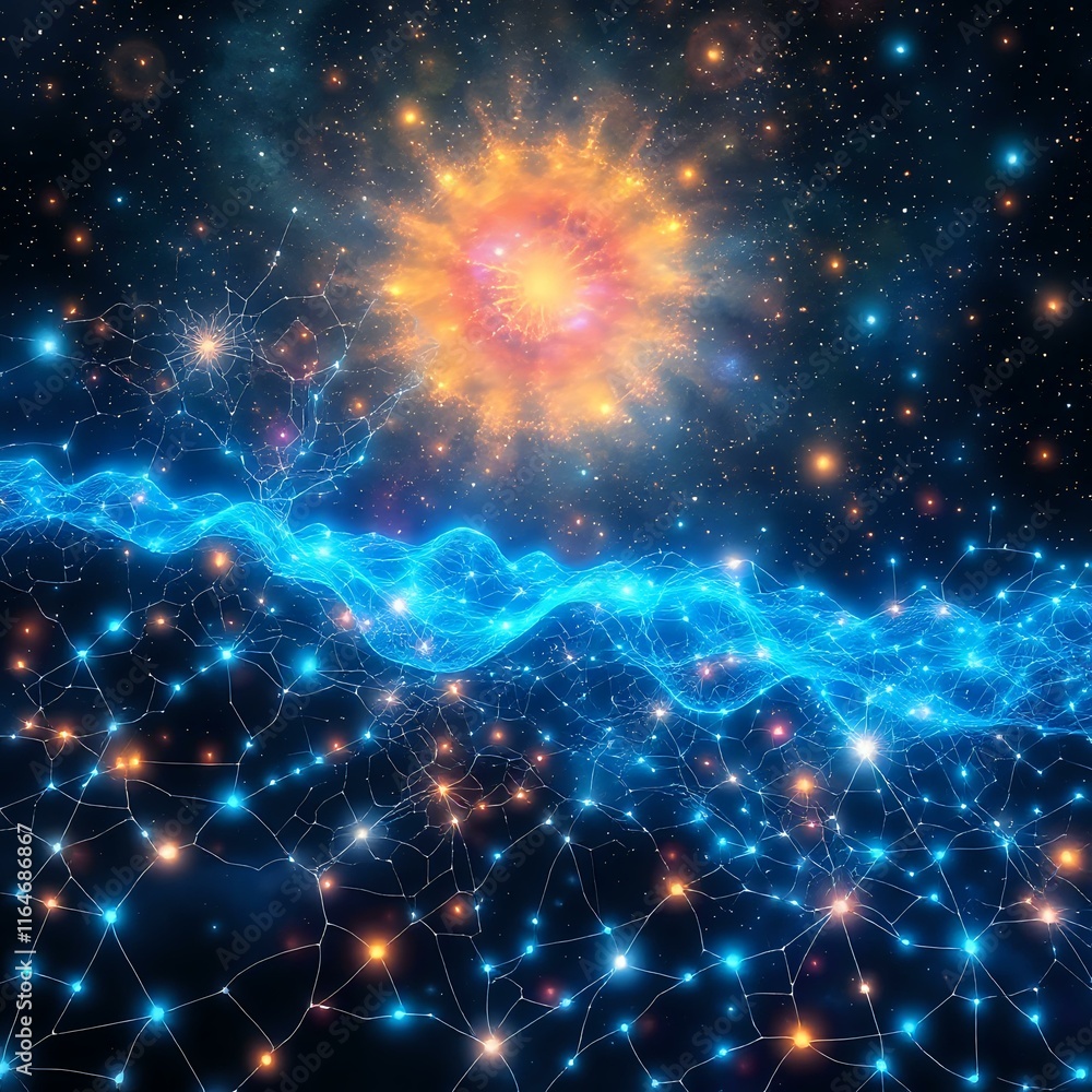 Radiant Cosmic Mindscapes - Luminescent Stars & Brainwaves Radiant Cosmic Mindscapes - Luminescent Stars & Brainwaves