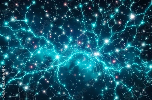 Wallpaper Mural Cosmic Nebula: Star-Studded Galaxy in Mesmerizing Blues & Purples Torontodigital.ca