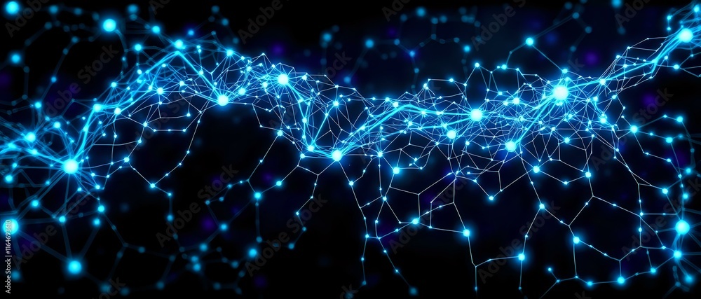 Ethereal Bioluminescent Landscape - Neural Network Art Ethereal Bioluminescent Landscape - Neural Network Art