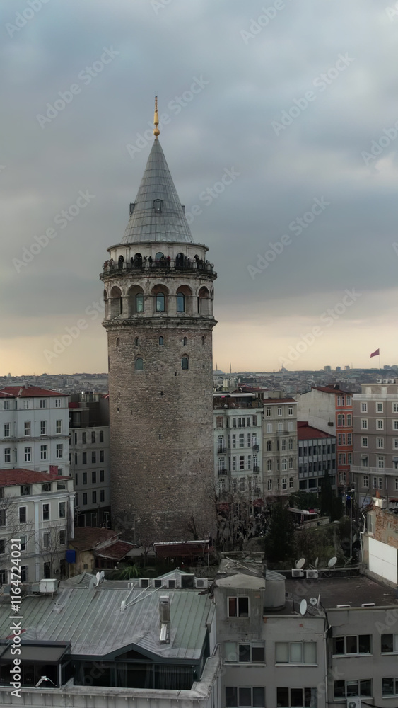 Fototapeta premium Touristic Galata Tower
