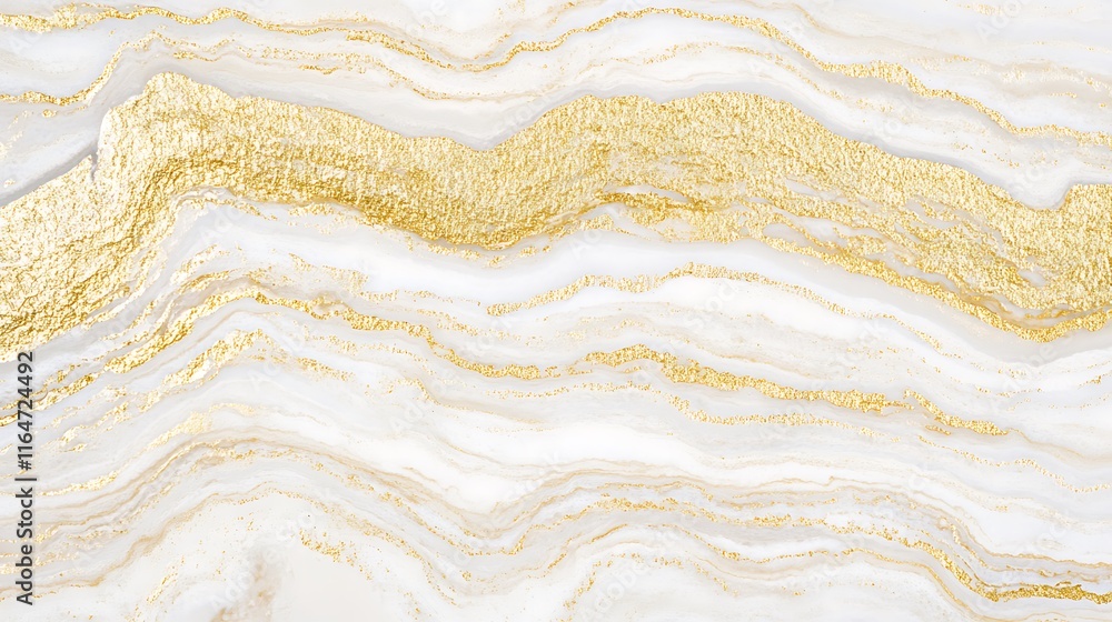 Abstract Gold and White Marble Texture Design Abstract Gold and White Marble Texture Design