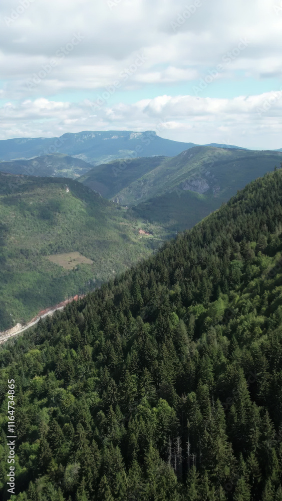 Fototapeta premium Bosnia Trebevic Mountain