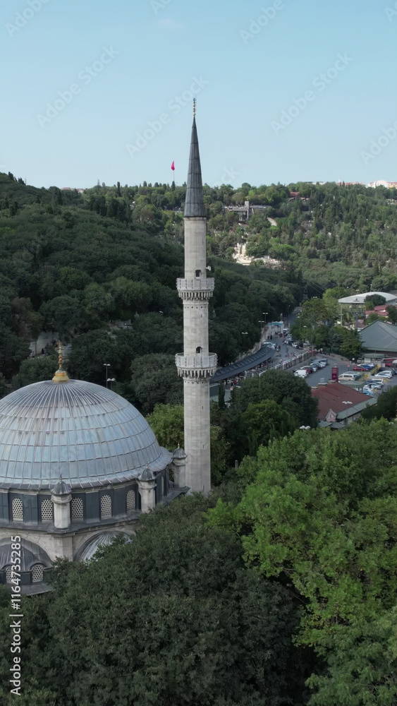 Naklejka premium Muslim masjid