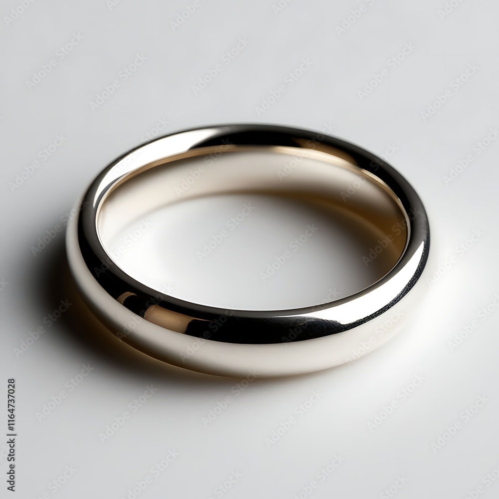 Polished Silver Wedding Band Ring Design Polished Silver Wedding Band Ring Design