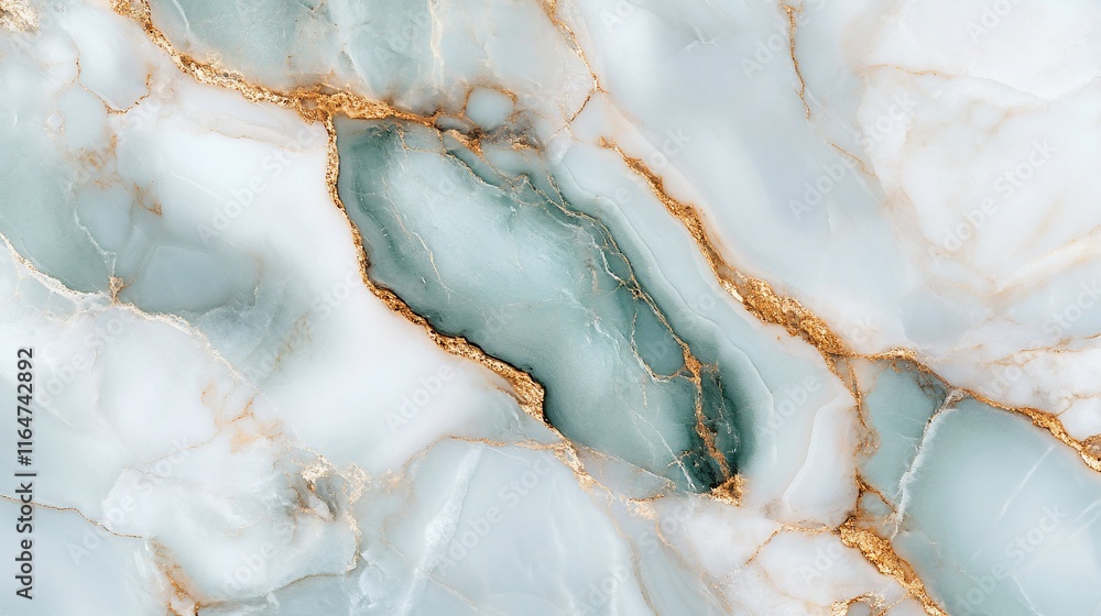 Elegant Teal and Gold Marble Texture: A Luxurious Background Elegant Teal and Gold Marble Texture: A Luxurious Background