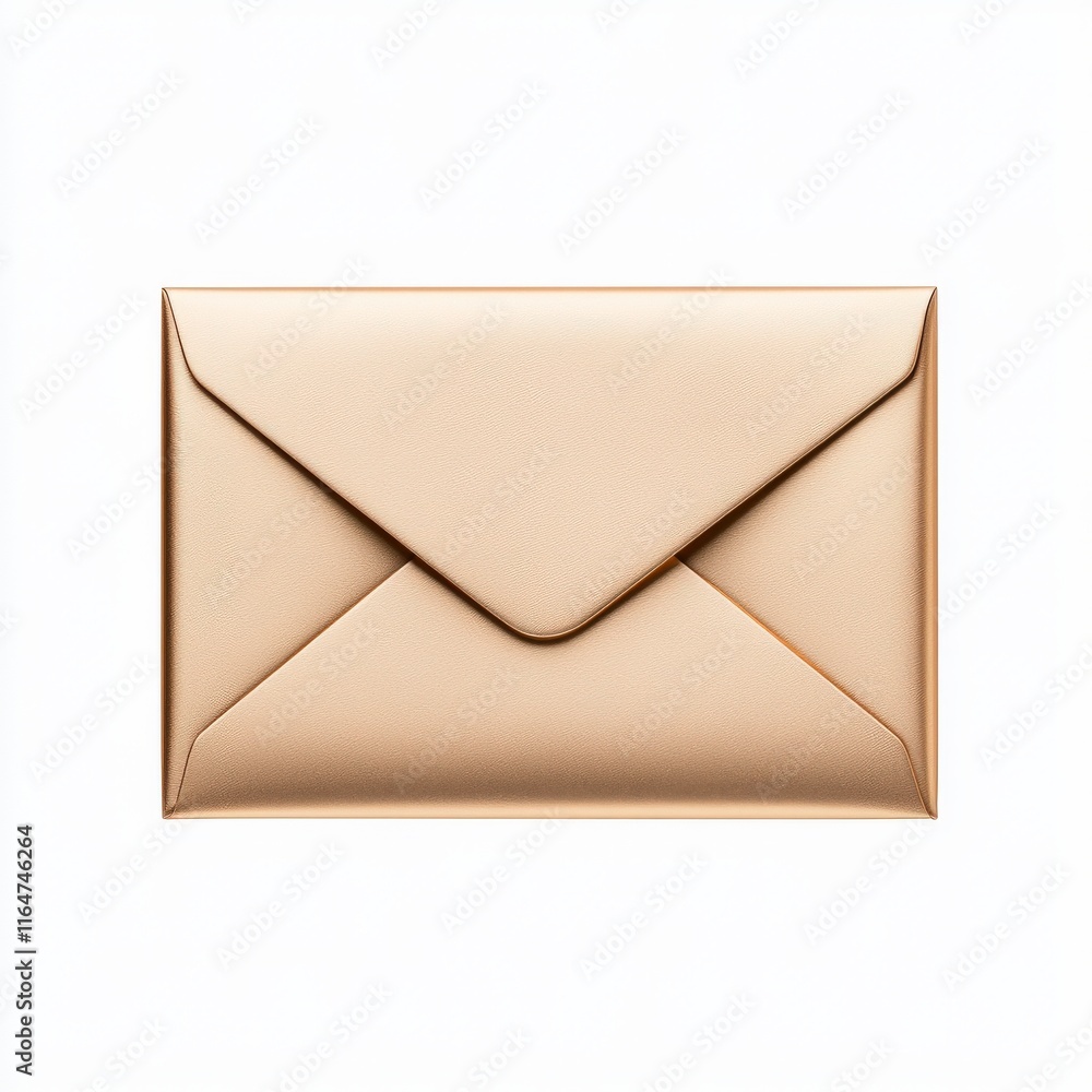 Elegant rose gold envelope perfect for invitations, letters, or business correspondence. Stylish and modern design for any occasion. Elegant rose gold envelope perfect for invitations, letters, or business correspondence. Stylish and modern design for any occasion.