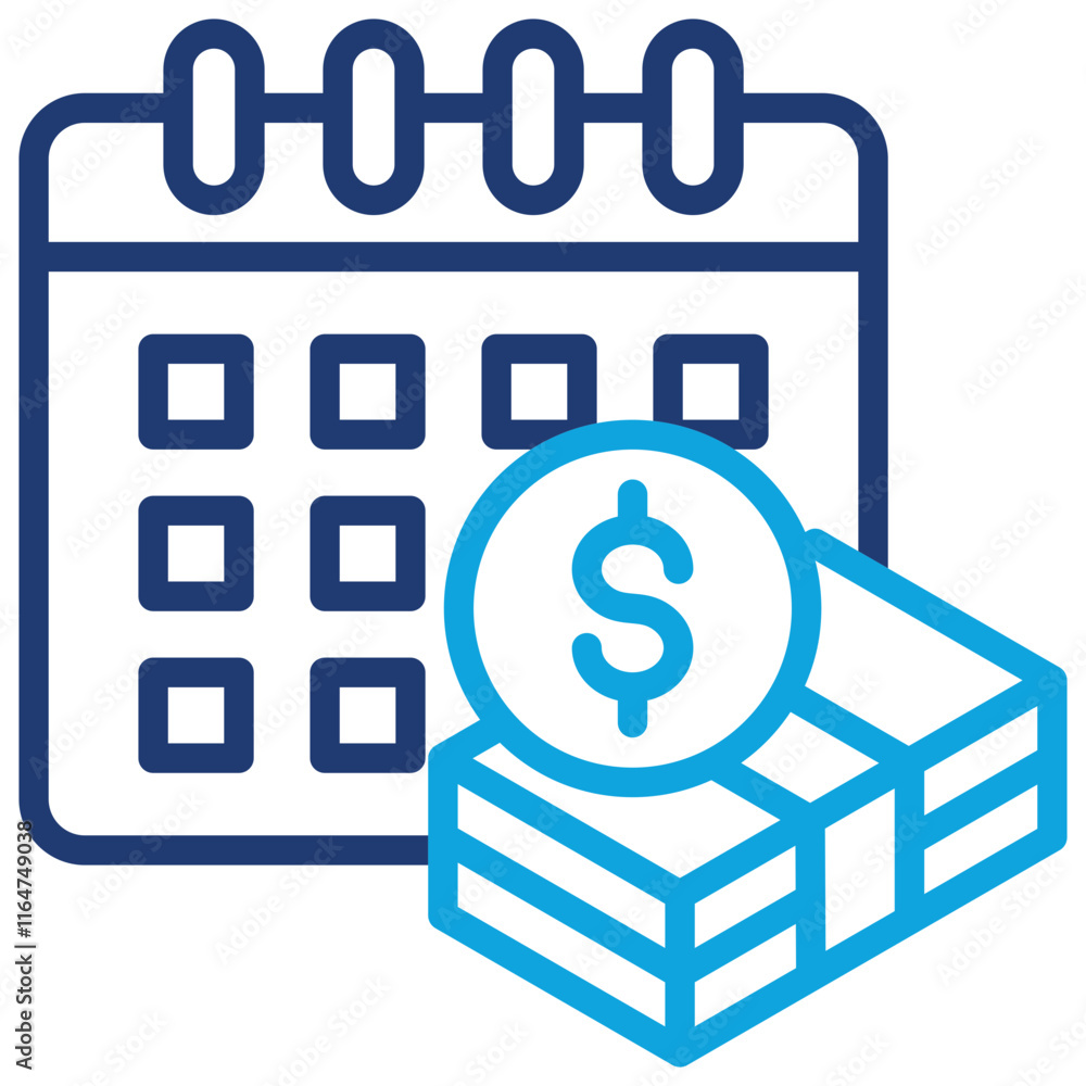 Payment Schedule Icon Payment Schedule Icon