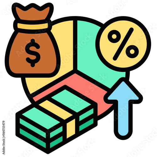 Profit Margin Icon