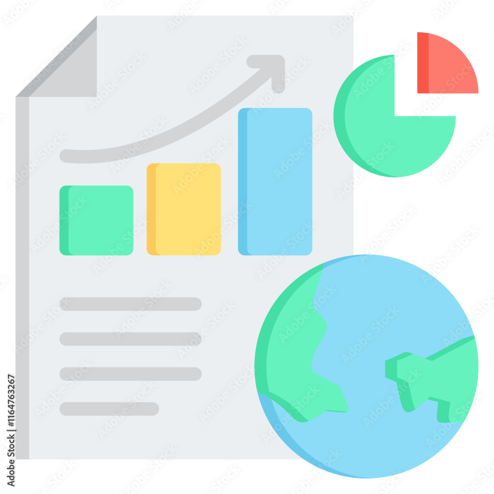 Economic Data Icon Economic Data Icon