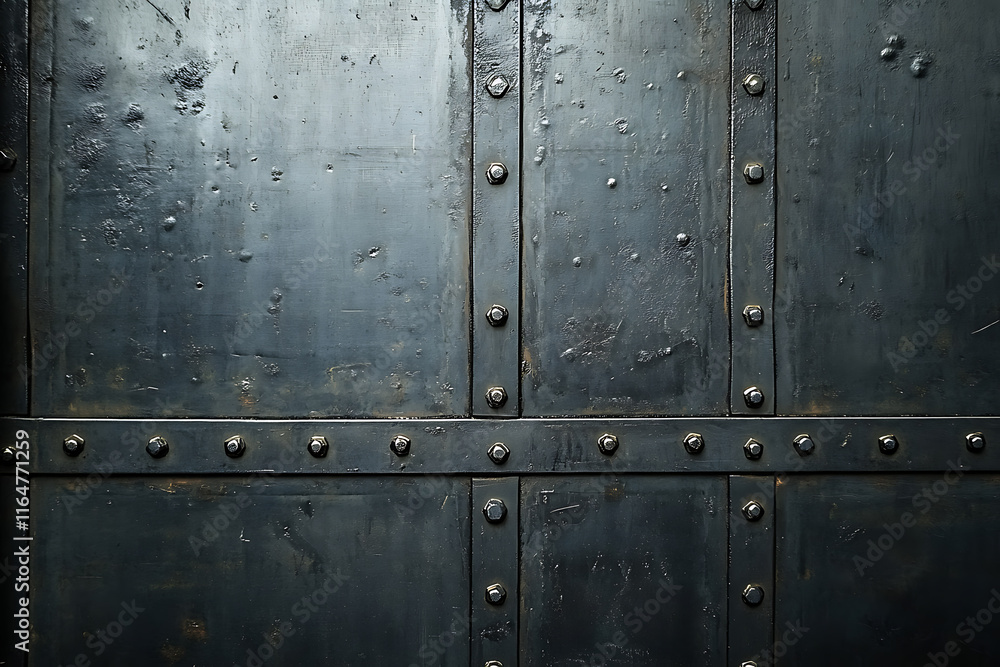 Fototapeta premium Old rusty metal door