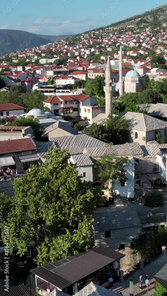 Fototapeta premium The Minarets of Nezir Aga Mosque