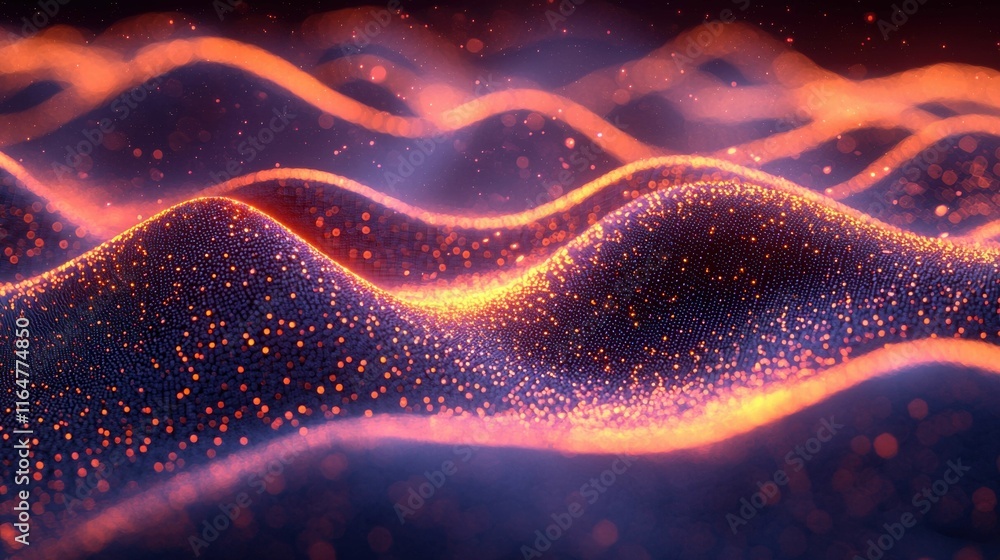 This image features a vibrant representation of digital waves with a soft, flowing texture that radiates serenity and depth. Perfect for minimalist backgrounds. This image features a vibrant representation of digital waves with a soft, flowing texture that radiates serenity and depth. Perfect for minimalist backgrounds.