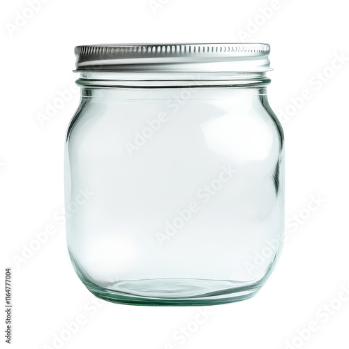 Minimal glass jar