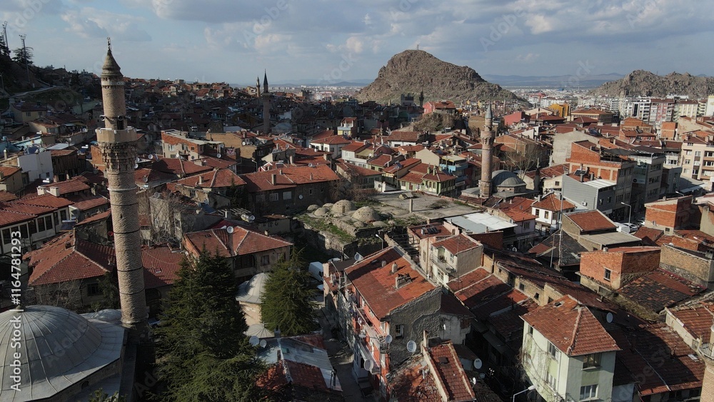 Obraz premium Muslim City Urban Pattern
